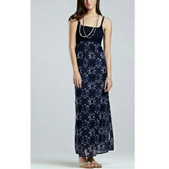 Lucky Brand Dresses & Skirts - John Robshaw Lucky Brand Crochet Maxi Dress